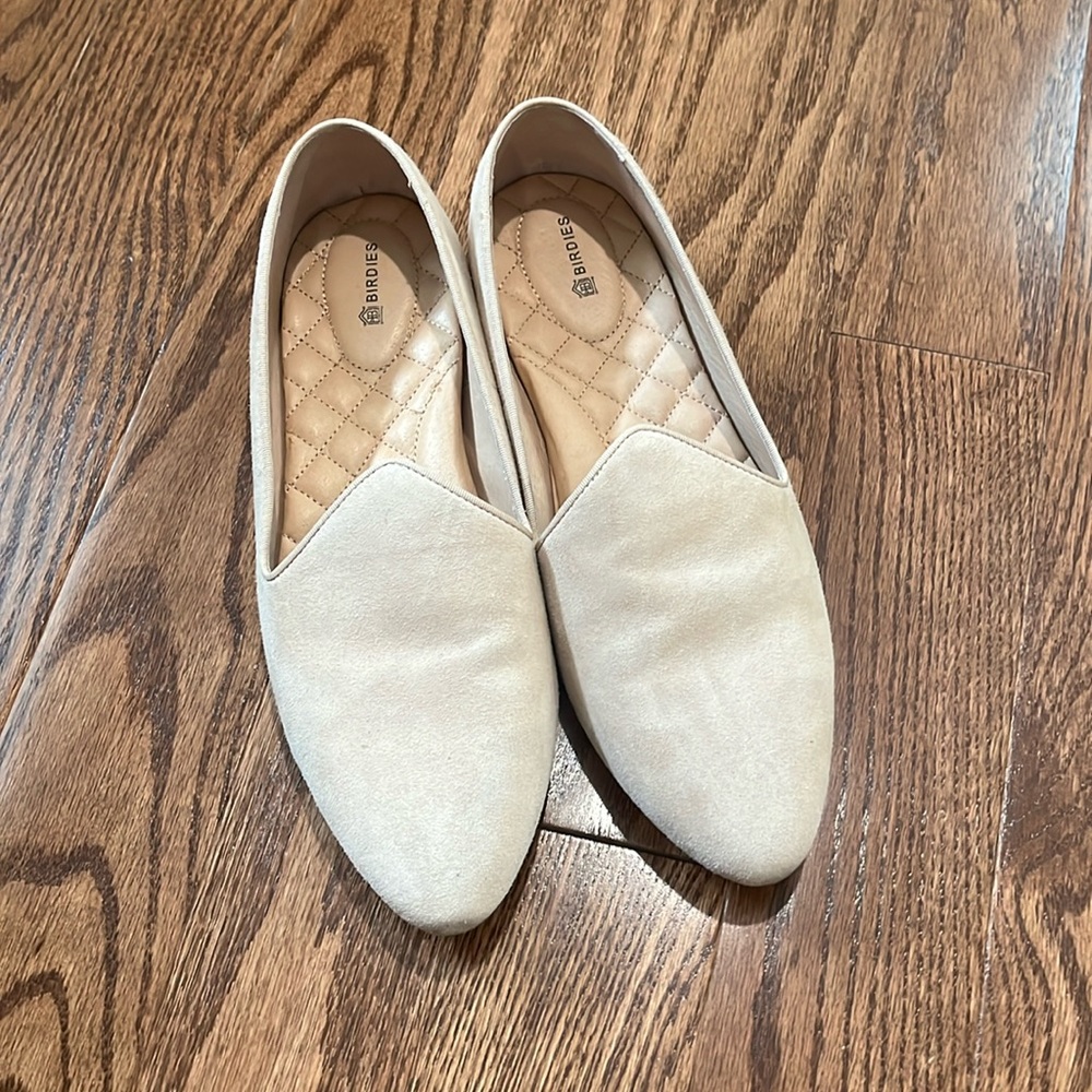 Birdies Light Tan/Nude loafers - EUC - size 10.5